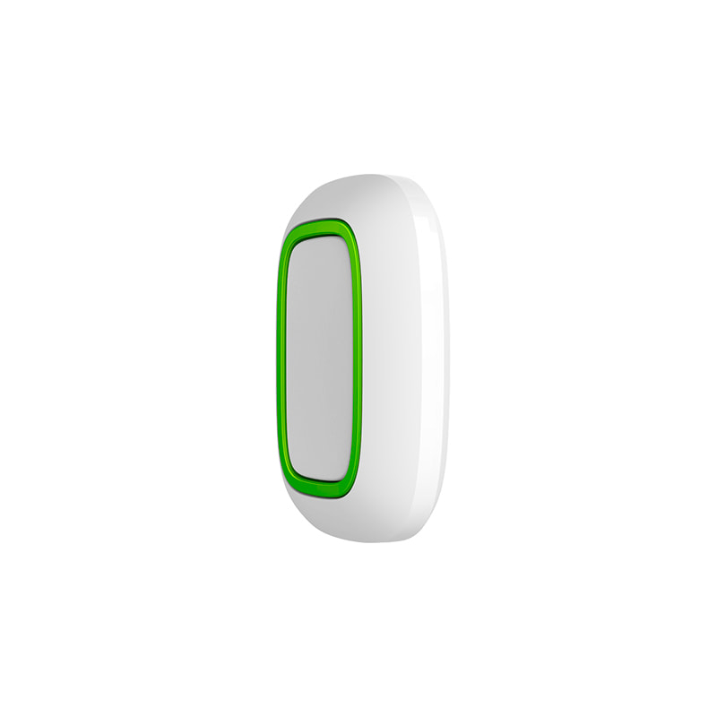 ajax button white
