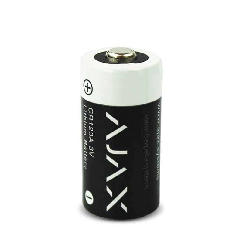 ajax cr123a battery