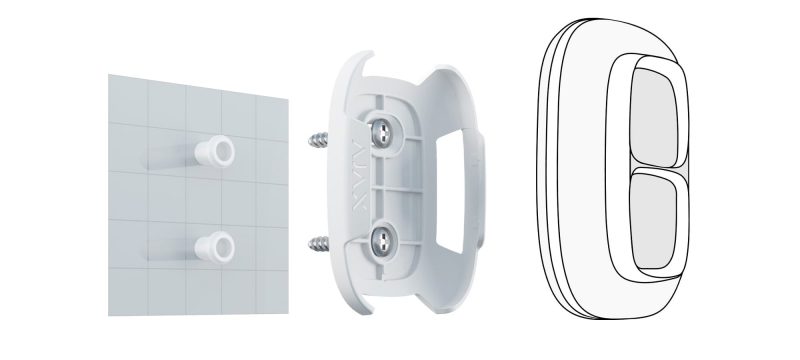 ajax holder white