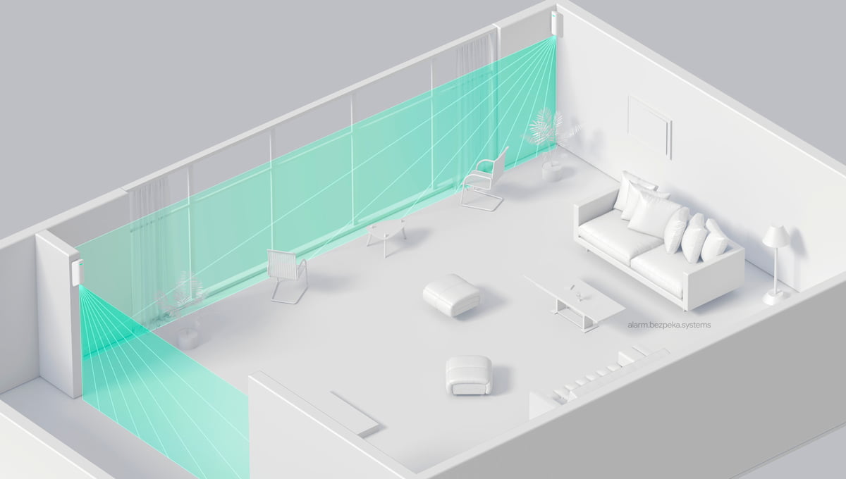 ajax motionprotect curtain apartment