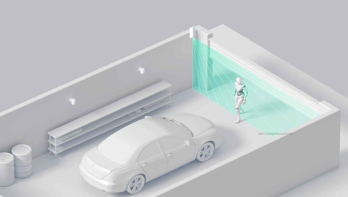 ajax motionprotect curtain garage